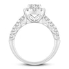 Thumbnail Image 1 of Diamond Engagement Ring 1-1/2 ct tw Round-cut 10K White Gold