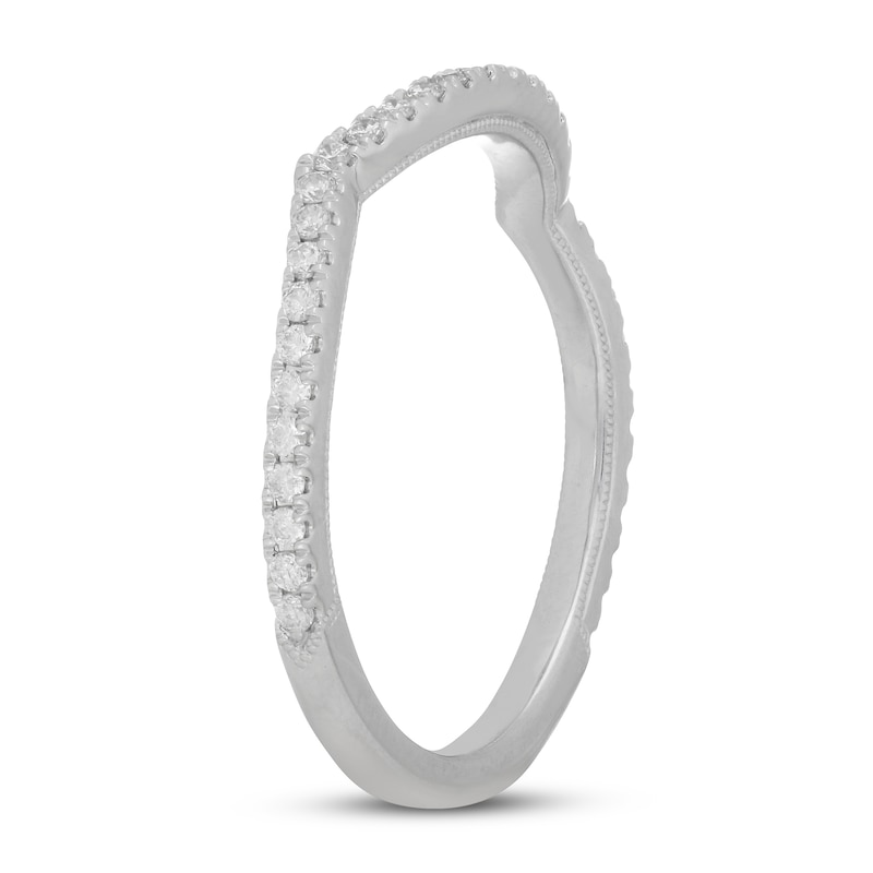 Main Image 8 of Neil Lane Diamond Wedding Band 1/5 ct tw Round-cut 14K White Gold
