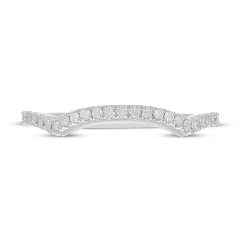 Main Image 9 of Neil Lane Diamond Wedding Band 1/5 ct tw Round-cut 14K White Gold