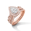 Thumbnail Image 1 of Neil Lane Diamond Bridal Set 1-3/8 ct tw Pear & Round-cut 14K Two-Tone Gold