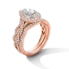 Thumbnail Image 2 of Neil Lane Diamond Bridal Set 1-3/8 ct tw Pear & Round-cut 14K Two-Tone Gold