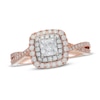 Neil Lane Diamond Engagement Ring 1 ct tw Princess-cut 14K Two-Tone Gold