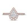 Thumbnail Image 6 of Neil Lane Diamond Engagement Ring 1 ct tw Pear 14K Rose Gold