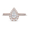 Thumbnail Image 2 of Neil Lane Diamond Engagement Ring 1 ct tw Pear 14K Rose Gold