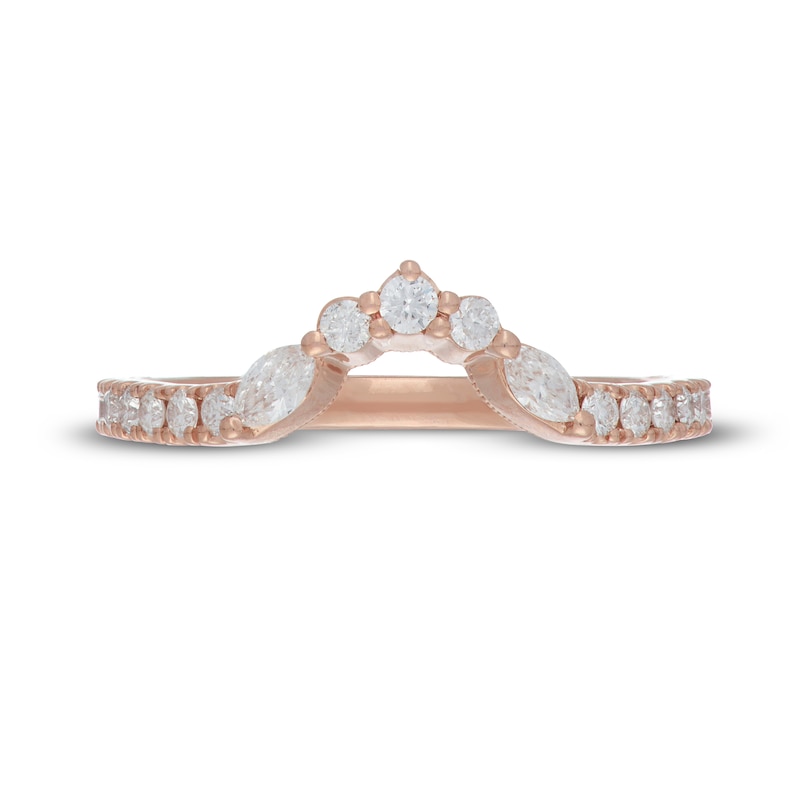 Main Image 9 of Neil Lane Diamond Wedding Band 3/8 ct tw 14K Rose Gold