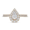 Neil Lane Diamond Engagement Ring 1 ct tw Pear 14K Yellow Gold