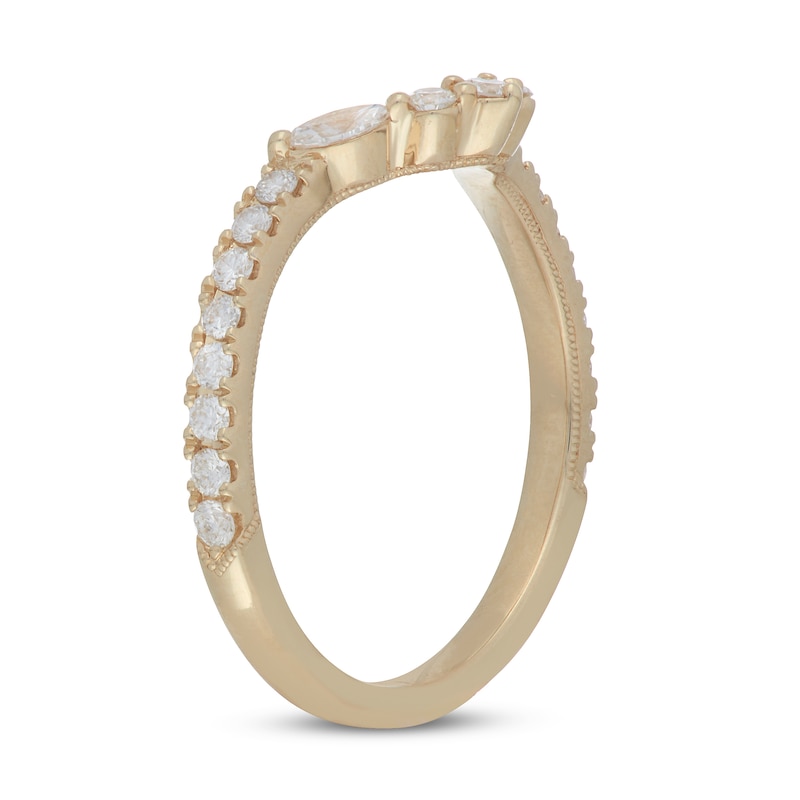 Main Image 8 of Neil Lane Diamond Wedding Band 3/8 ct tw 14K Yellow Gold