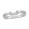 Thumbnail Image 1 of Neil Lane Diamond Wedding Band 1/3 ct tw Round & Baguette 14K White Gold