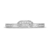 Thumbnail Image 3 of Neil Lane Diamond Wedding Band 1/3 ct tw Round & Baguette 14K White Gold