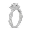 Neil Lane Diamond Engagement Ring 1-1/18 ct tw Radiant 14K White Gold
