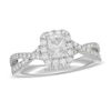 Neil Lane Diamond Engagement Ring 1 ct tw Radiant 14K White Gold