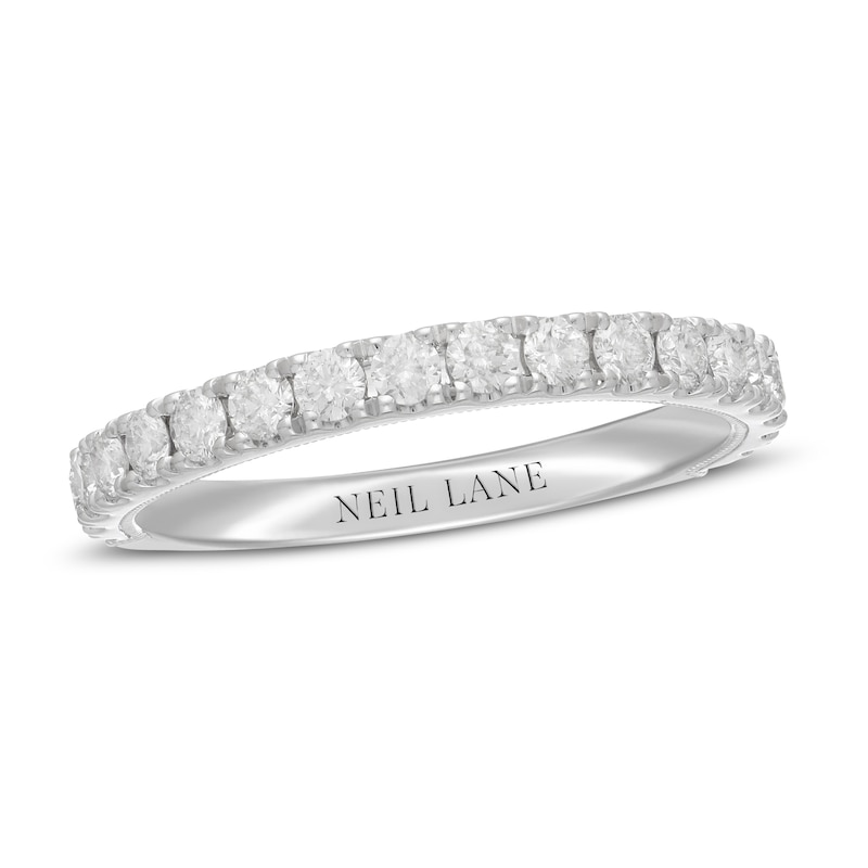 Main Image 1 of Neil Lane Diamond Wedding Band 5/8 ct tw Round-cut 14K White Gold