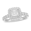 Neil Lane Diamond Engagement Ring 1-7/8 ct tw Princess 14K White Gold