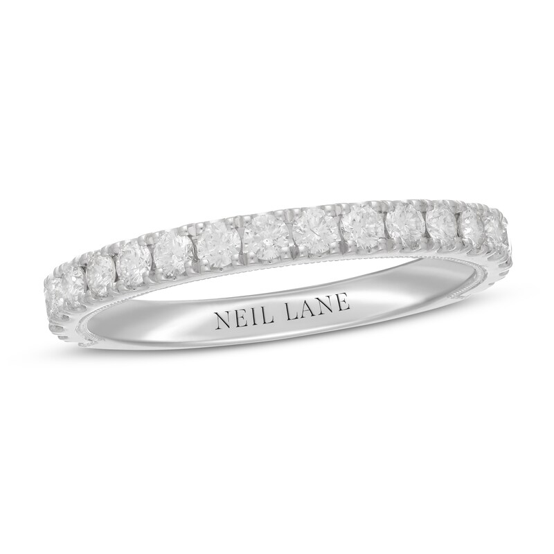 Main Image 1 of Neil Lane Diamond Wedding Band 5/8 ct tw Round-cut 14K White Gold