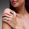 Thumbnail Image 8 of Neil Lane Engagement Ring 2-7/8 ct tw Emerald, Princess & Round 14K White Gold