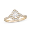 Thumbnail Image 0 of Neil Lane Diamond Engagement Ring 1 ct tw Pear & Round 14K Yellow Gold