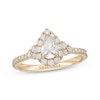 Thumbnail Image 1 of Neil Lane Diamond Engagement Ring 1 ct tw Pear & Round 14K Yellow Gold