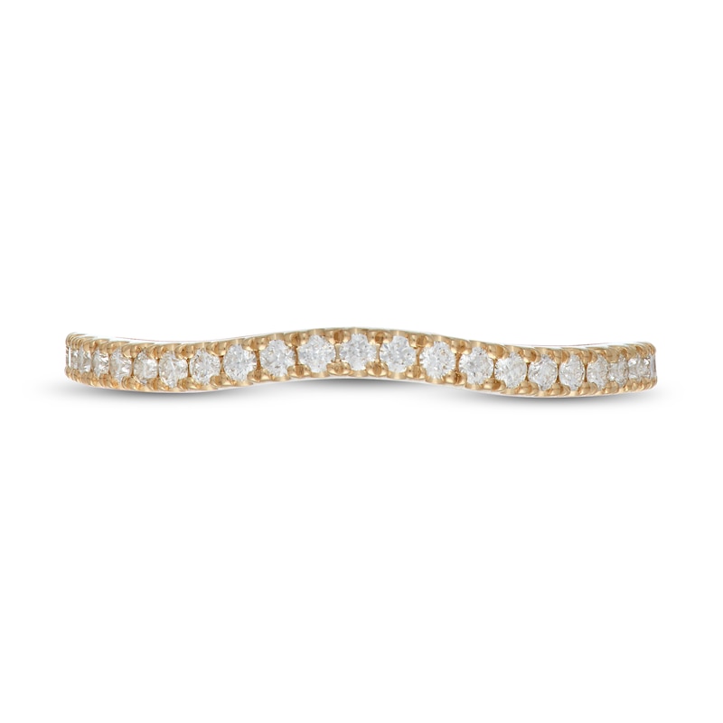 Main Image 3 of Neil Lane Diamond Wedding Band 1/4 ct tw Round-Cut 14K Yellow Gold