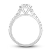 Thumbnail Image 2 of Diamond Engagement Ring 7/8 ct tw Round-cut 14K White Gold