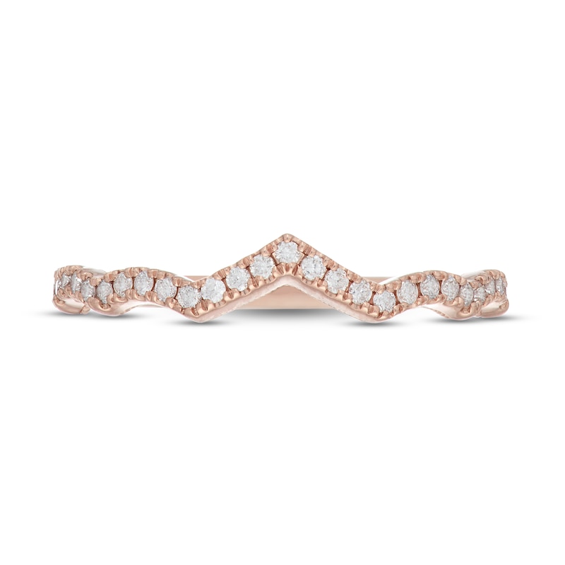 Neil Lane Diamond Wedding Band 1/5 ct tw Round-Cut 14K Rose Gold