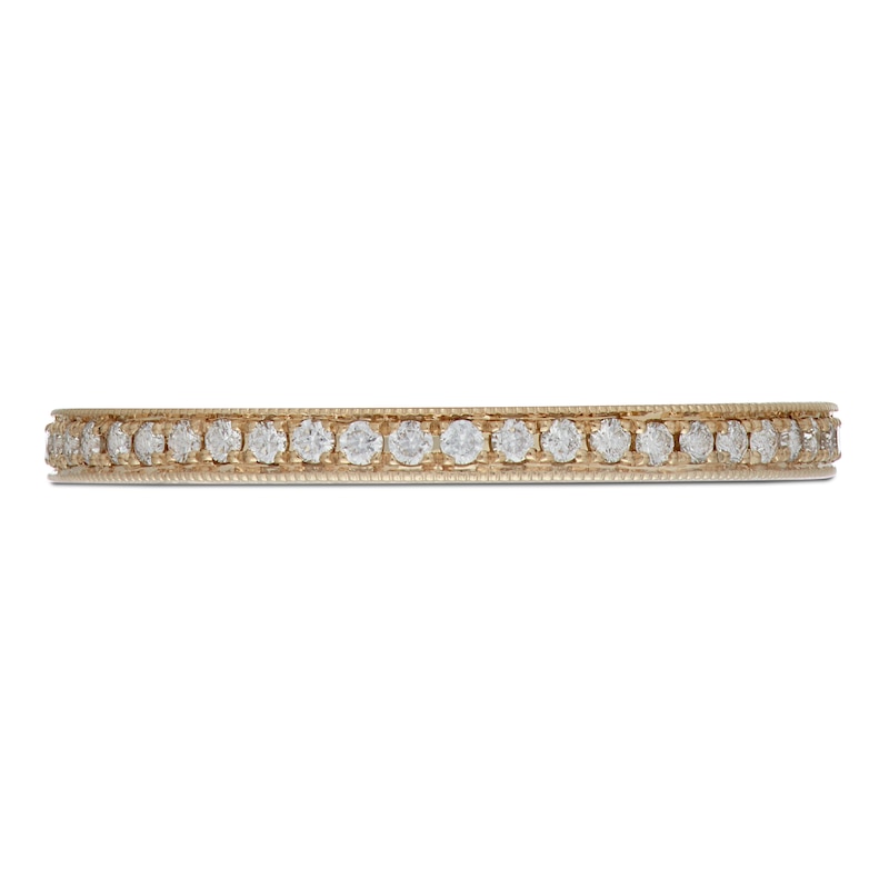Main Image 8 of Neil Lane Diamond Wedding Band 1/5 ct tw Round-cut 14K Yellow Gold