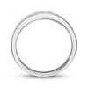 Thumbnail Image 3 of Diamond Wedding Band 1/2 ct tw Round-Cut 14K White Gold