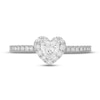 Neil Lane Diamond Engagement Ring 5/8 ct tw Heart & Round-Cut 14K White Gold