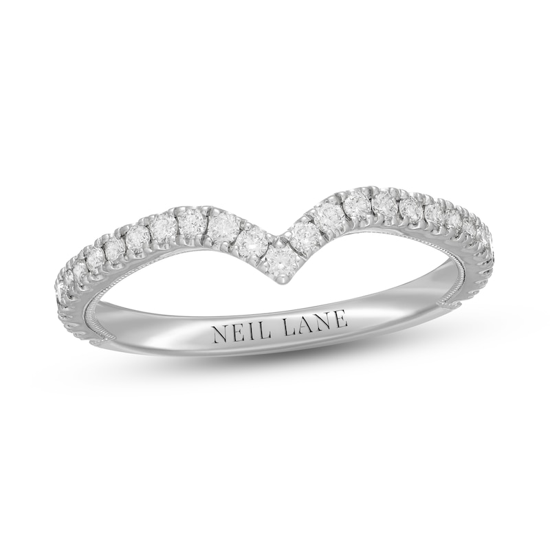 Neil Lane Diamond Wedding Band 1/3 ct tw Round-Cut 14K White Gold