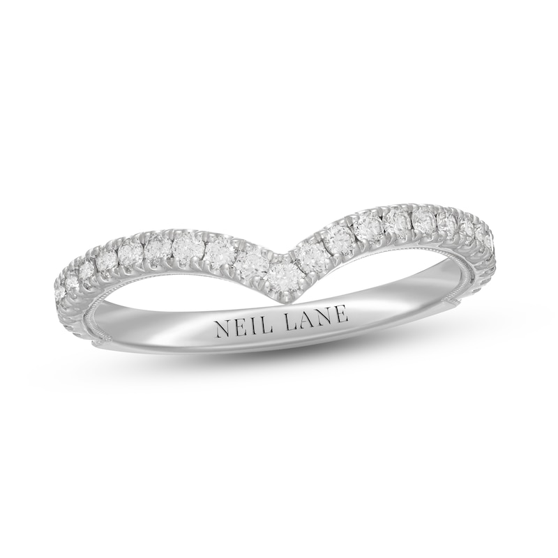 Neil Lane Diamond Wedding Band 3/8 ct tw Round-Cut 14K White Gold