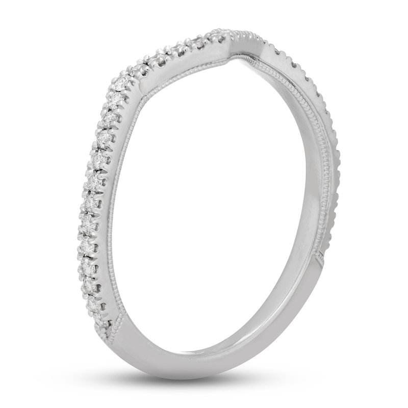 Main Image 3 of Neil Lane Diamond Wedding Band 1/5 ct tw Round-Cut 14K White Gold