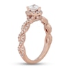 Neil Lane Diamond Engagement Ring 7/8 ct tw Heart & Round-Cut 14K Rose Gold