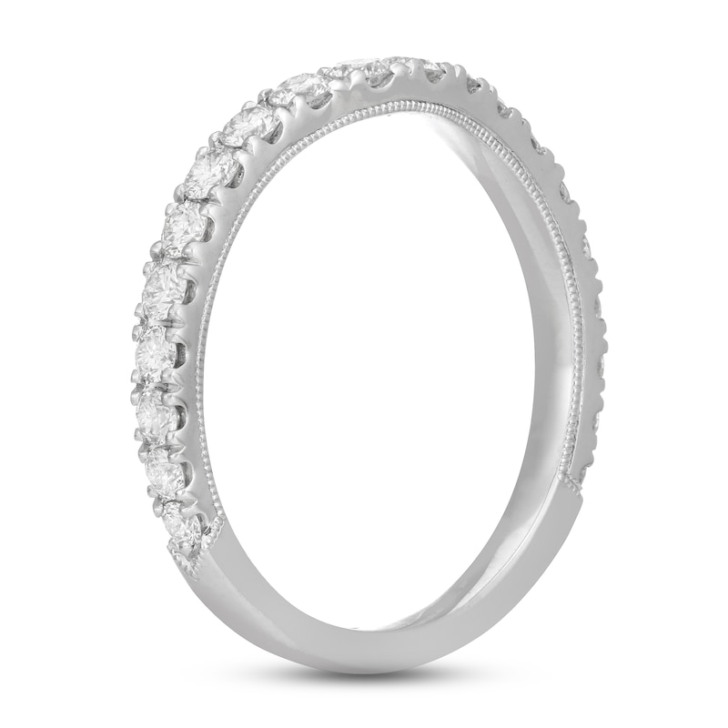 Main Image 8 of Neil Lane Diamond Wedding Band 5/8 ct tw Round-cut 14K White Gold