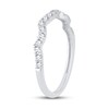 Thumbnail Image 2 of Diamond Wedding Band 1/4 ct tw Round-Cut 14K White Gold