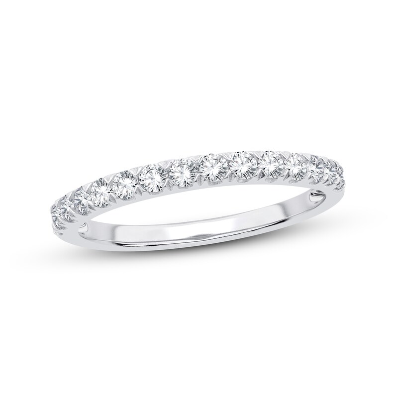 Diamond Wedding Band 1/3 ct tw Round-cut 14K White Gold | Kay