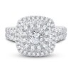 Diamond Engagement Ring 1-5/8 ct tw Round-Cut 14K White Gold
