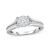 Thumbnail Image 1 of Diamond Engagement Ring 3/4 ct tw Round-cut 10K White Gold