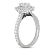 Thumbnail Image 1 of Neil Lane White & Black Diamond Engagement Ring 1-1/4 ct tw Pear & Round-cut 14K White Gold