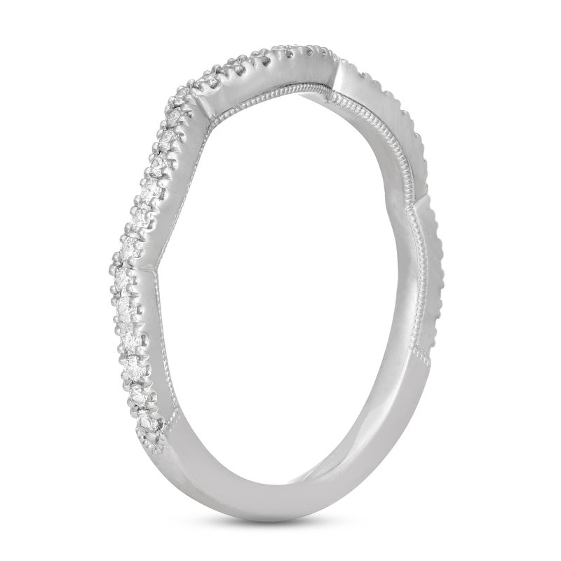 Main Image 2 of Neil Lane Diamond Wedding Band 1/5 ct tw Round-cut 14K White Gold