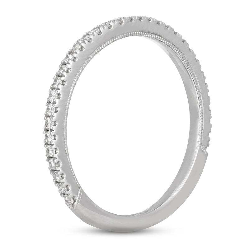 Main Image 10 of Neil Lane Diamond Wedding Band 1/4 ct tw Round-cut 14K White Gold
