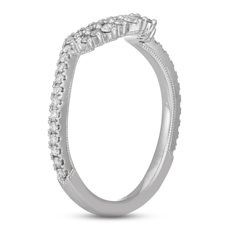Main Image 2 of Neil Lane Diamond Wedding Band 1/3 ct tw Round-cut 14K White Gold