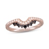 Thumbnail Image 11 of Neil Lane Black & White Diamond Wedding Band 3/8 ct tw Round-cut 14K Rose Gold