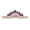 Thumbnail Image 13 of Neil Lane Black & White Diamond Wedding Band 3/8 ct tw Round-cut 14K Rose Gold