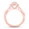 Thumbnail Image 3 of Diamond Engagement Ring 5/8 ct tw Round-cut 14K Rose Gold