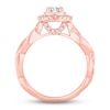 Thumbnail Image 2 of Diamond Engagement Ring 5/8 ct tw Round-cut 14K Rose Gold