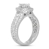Thumbnail Image 1 of Neil Lane Diamond Engagement Ring 2-3/8 ct tw Pear, Round & Princess-cut 14K White Gold
