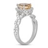 Thumbnail Image 2 of Neil Lane Citrine & Diamond Engagement Ring 3/4 ct tw Round-cut 14K White Gold