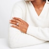 Thumbnail Image 4 of Neil Lane Citrine & Diamond Engagement Ring 3/4 ct tw Round-cut 14K White Gold