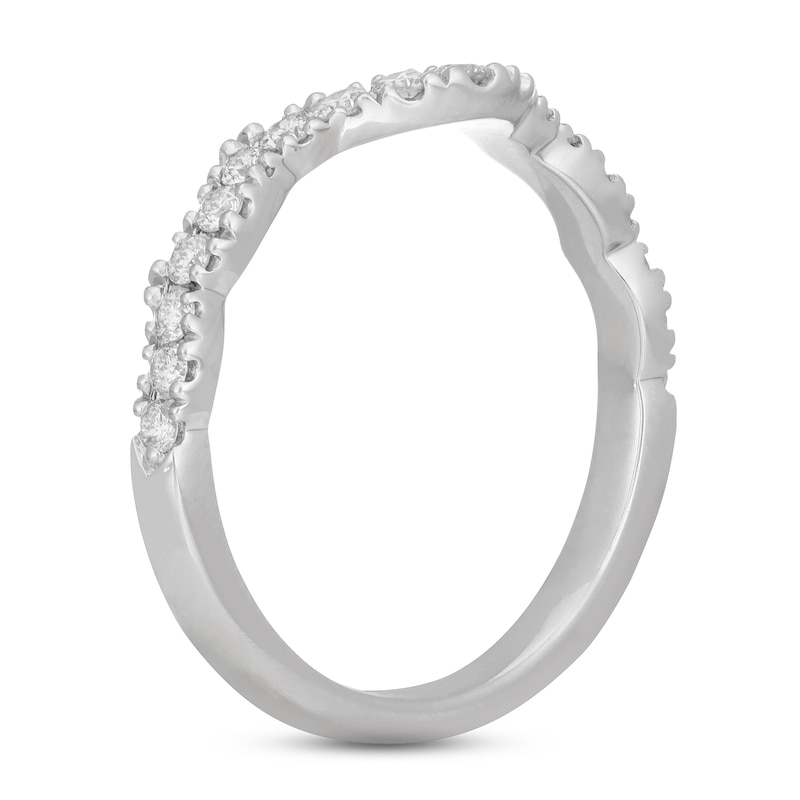 Main Image 2 of Neil Lane Diamond Wedding Band 1/3 ct tw Round-cut 14K White Gold