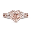Thumbnail Image 6 of Neil Lane Morganite & Diamond Engagement Ring 7/8 ct tw Marquise & Round-cut 14K Rose Gold