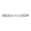 Thumbnail Image 2 of Neil Lane Diamond Wedding Band 3/8 ct tw Round-cut 14K Rose Gold